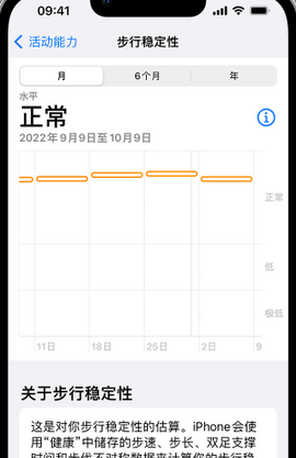 富顺iPhone手机维修如何在iPhone开启'步行稳定性通知'