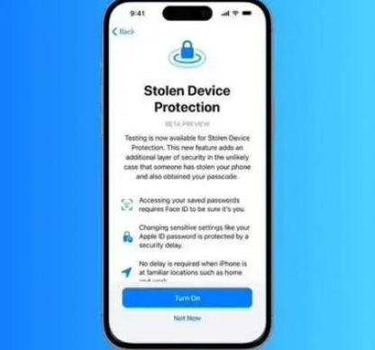 富顺苹果授权维修店分享被盗设备保护功能开启方法 
